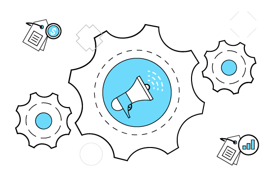 Promotion-Optimization-gear-megaphone-clipart-1