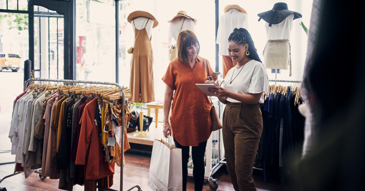 Two-women-shopping-for-clothes Two-women-shopping-for-clothes
